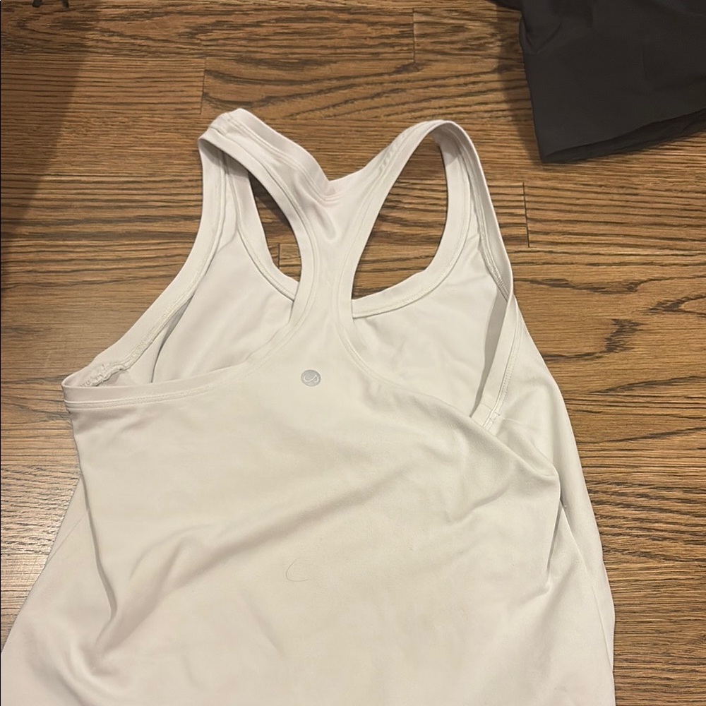 White Racerback Women's Top